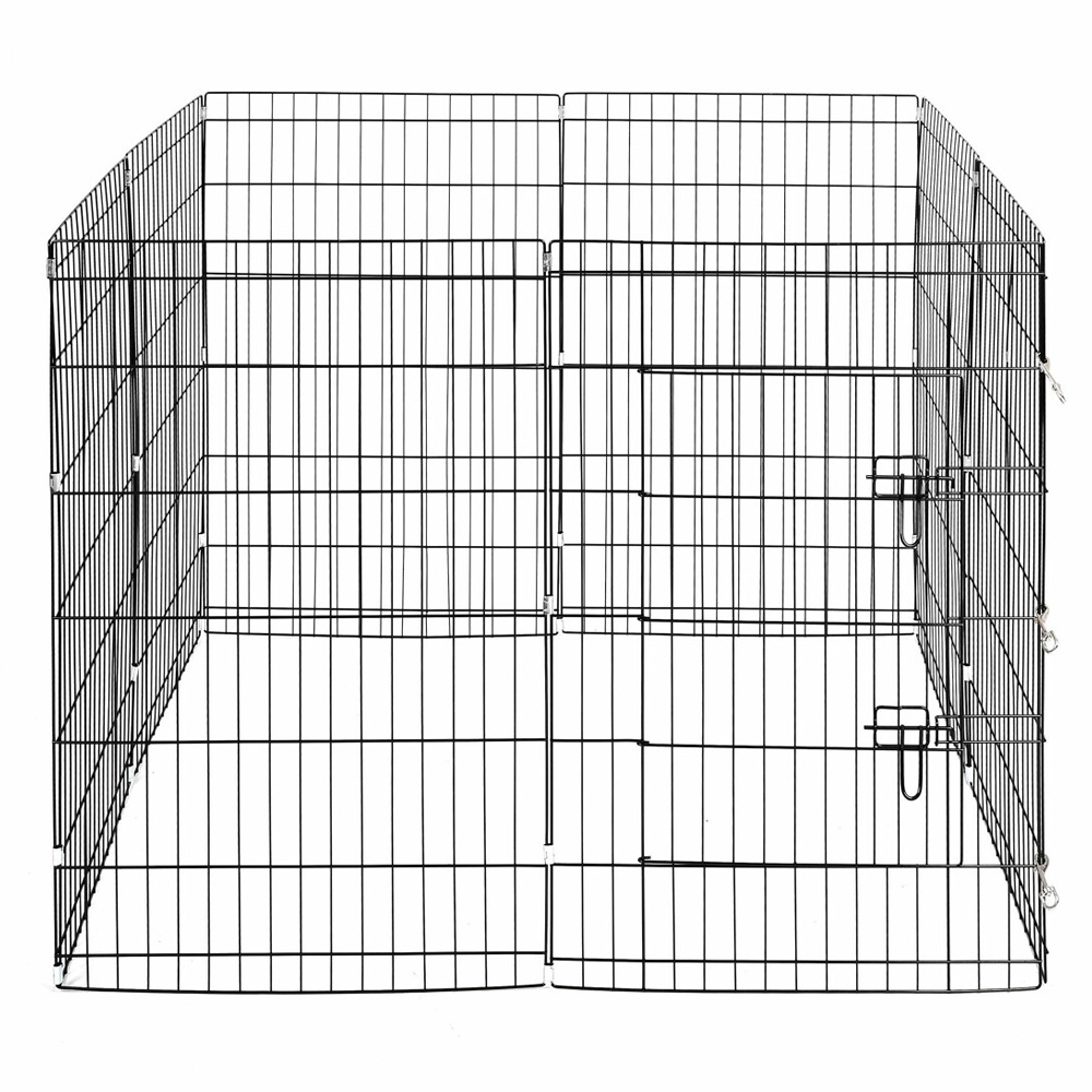 Happet Kojec Metalowy dla Psa 2x Próg L Light 91,5 × 61 cm